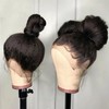 Enoya 360 Lace Front Wigs Human Hair Pre Plucked Kinkystraight