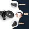 Ravinte Door Stoppers, 12 Pack Black Spring Door Stops with