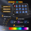 12V 24V Off Road Led Light Controller 12 Gang Switch