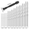 37pcs Pin Vise Hand Drill Set Include Pin Vise Hand