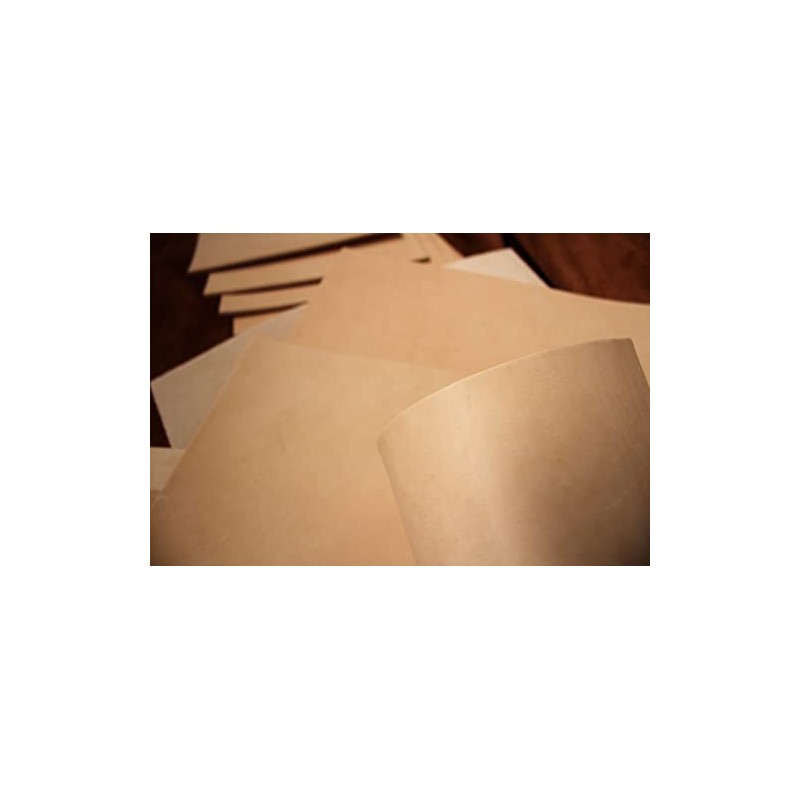 Cut or skin: strong blank leather, hallmarked leather, approx. 3-3.3