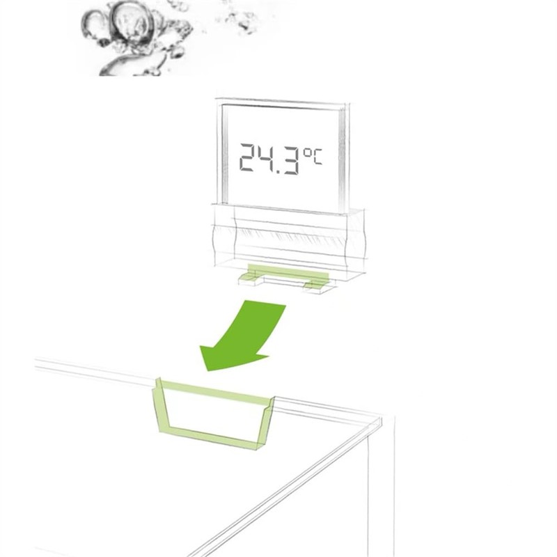 JUWEL Digital Thermometer 3.0 Precise Temperature Monitoring Suitable for Freshwater