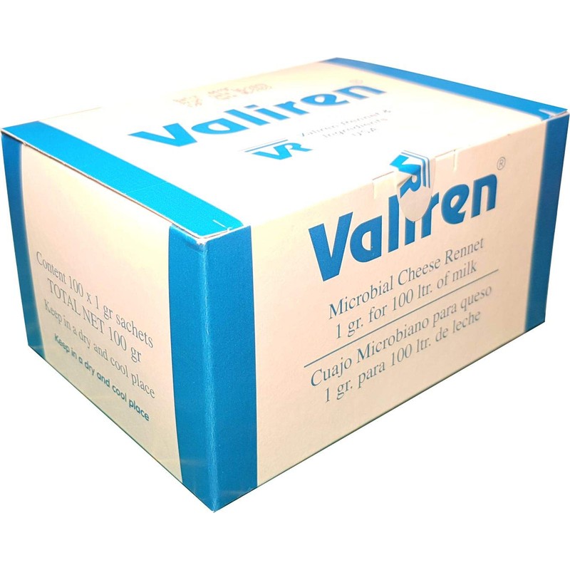 Microbial Rennet Pack of 6 sachets (6 x 1g) Use