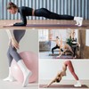 3 Pairs Pilates Socks with Grips Non Slip Ruffle Yoga