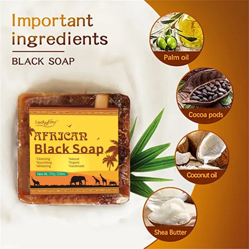 Jabón T Black Para Limpiar, Hidratar Y Exfoliar Para Niños