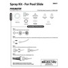 Poolmaster 36631 Spray Kit for Swimming Pool Slide, Water Slide