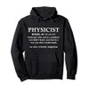 Physicist wizard scientist science physics gift for teacher Pullover Hoodie