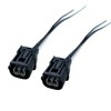 2PCS fuel injector wire pigtail Connector Compatible with Honda Pioneer