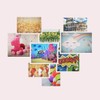 OERJU Spring Easter Round Backdrop Cover Easter Photography Backdrop Easter