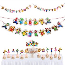 Seyal® Supr Mario Theme Birthday Party Supplies