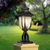 XANGQAN Dusk to Dawn Outdoor Post Lights Light Hardwired 120V