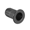TA-VIGOR 50Pcs M4 Rivet Nuts, Carbon Steel Zinc-Plated Knurled Flat