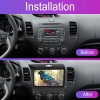 For 2014-2018 Kia Forte Radio Apple CarPlay Android 12.0 Radio