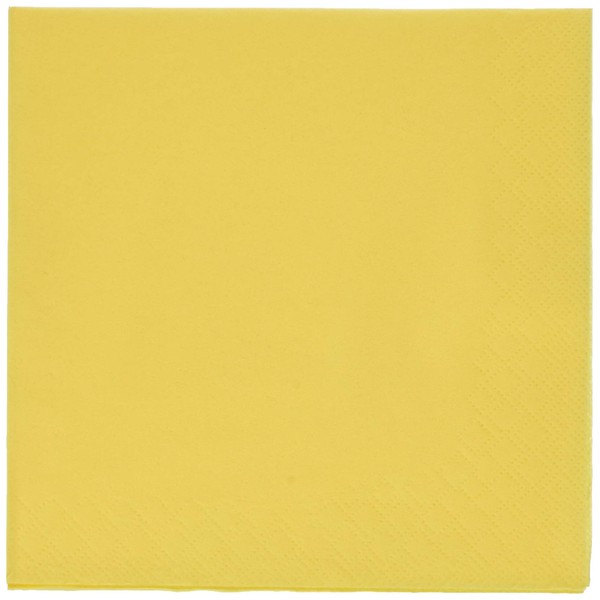 Jeden Tag Napkins Yellow, Pack of 30, 150 g