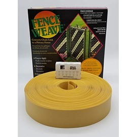 Pexco Brand Fence Weave 250' Roll - Cream Buff - Made in The USA!