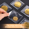 Amabro Pack of 50 Coin Sleeves, Coin Cases, 5.5 cm