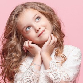 FUNTE Granddaughter Gift,Daisy Bracelet For Girls, Sterling Silver Bracelets For Christmas Birthday Valentines Gifts