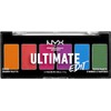 NYX Professional Makeup, Ultimate Edit, Paleta sombras, Bright´s