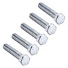 sourcing map Hex Head Screw Bolts Carbon Steel 3/8"-16x2" Fastener