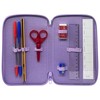 CARTOON Pencil Case 3 Zip Complete 44 Pieces for School