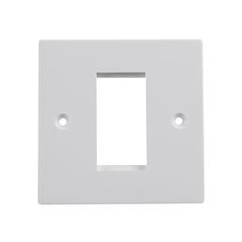 CONEC2, 1G 25X50 WALLPLATE, Wall Plates and Floor Boxes Audio Visual Cable, Qty X 1 | CLB460A1