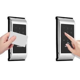 Smart Lock, Electronic Keyless Entry Locker Lock Digital Touch Keypad Password Lock Cabinet Keyless Entry Door Lock Set for Home Office Apartment