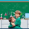 Science Lab Backdrop Cartoon Chemistry Laboratory Classroom Photography Background Lab