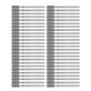 50pcs Carborundum Nail Drill Bits Remove Dead Skin Universal Nail