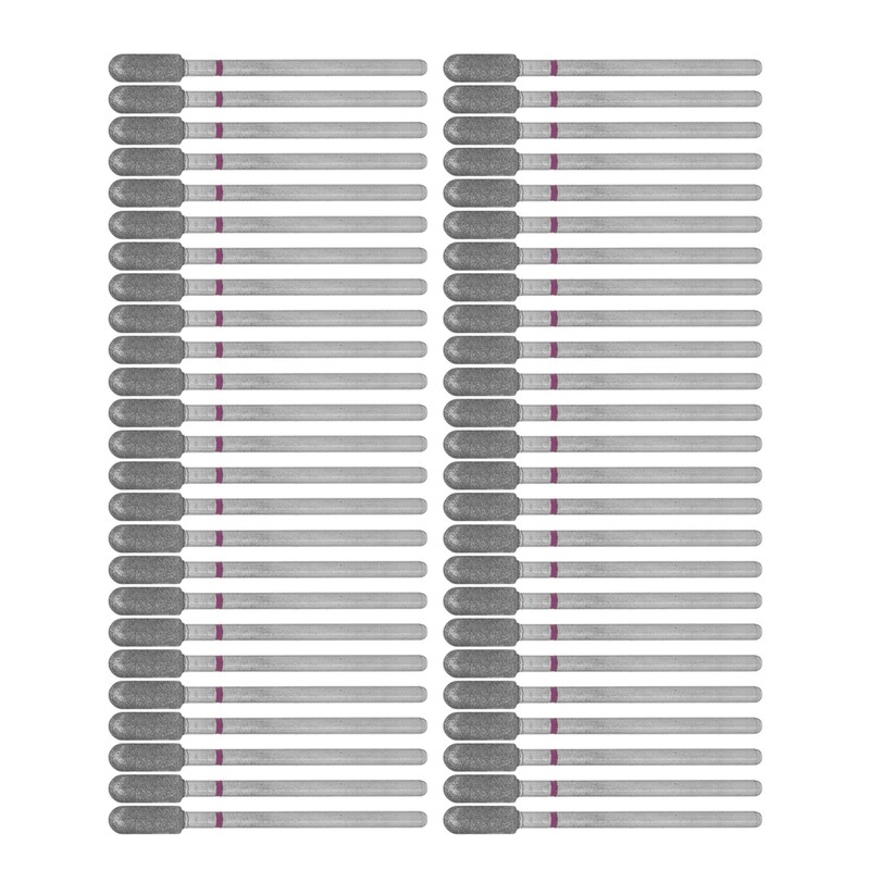 50pcs Carborundum Nail Drill Bits Remove Dead Skin Universal Nail