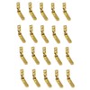 20PCS Jewelry Hinge, 30mm*6mm 90 Degree Side Rail Wooden Box