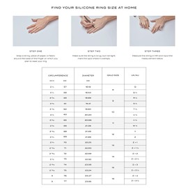 QALO Men & Women's Rubber Silicone Ring, Pela Modern, Rubber Wedding Band for Men & Women, Breathable, Durable Unisex Engagement Silicone Ring, 6.5mm Wide 1.8mm Thick, Black, Size 5