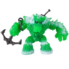 SKIPTHYBER Creatures Mythical Ice Monster Mythical Ice Monster Ornaments Figure Ice Monster with Magic Sword and Pickaxe, Movable Fantasy Action Figure, Toy for Children from 7 Years