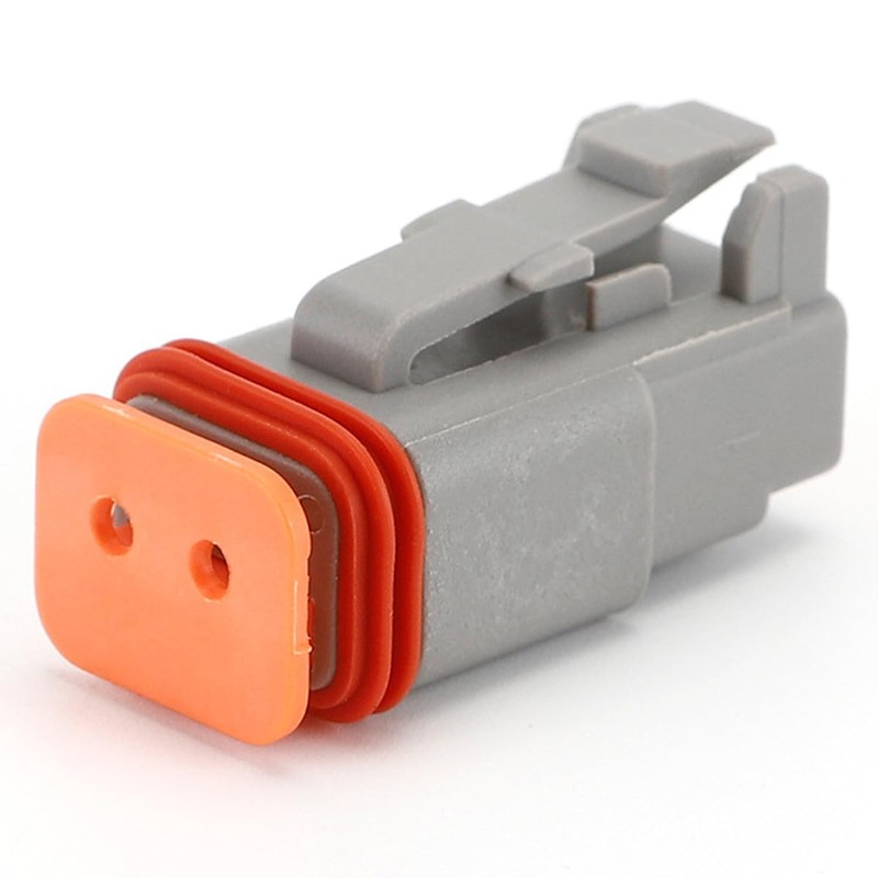 CGEAMDY 5 Pairs 2-Pin Cable Connector Plug, DT Car Waterproof