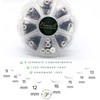 1200 Premade volume fans eyelash extension | 8 sizes-in-1 round