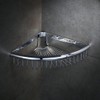 Beelee Rustproof Corner Triangular Bath Shelf Shower Caddy,Wall Mounted Stainless