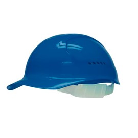 Bullard Vented Brow Pad, Navy Blue, Polyester Browpad