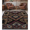 YIHOUSE Rustic Cabin Area Rug for Bedroom 5x7,Machine Washable Lodge
