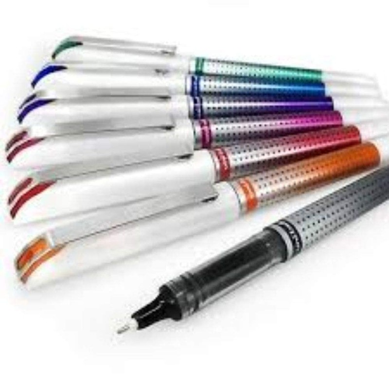 UB-187S BLACK EYE NEEDLE POINT PEN (BXD 12)