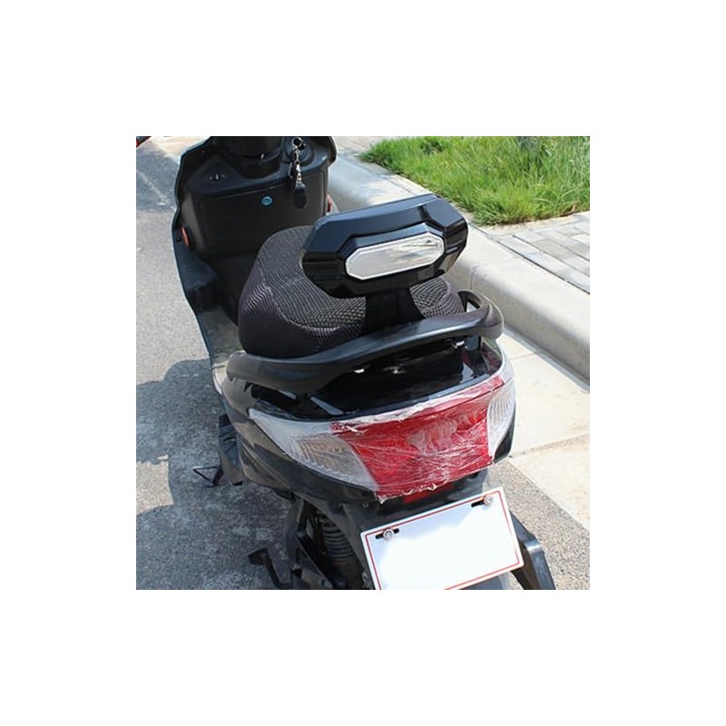 Motorcycle Backrest, Comfortable Driver Support, Removable Rear Backrest, Road Glide