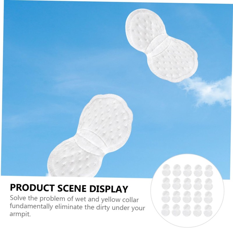 Healeved Sets Armpit Pad Anti-sweat Mat Disposal Absorbent Pads for