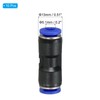 PATIKIL 3/16 Inch Push to Connect Fittings, 10 Pieces Plastic