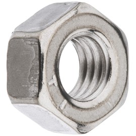 TRUSCO TB94-0008 Hex Nuts, 1 Type Titanium Strength Ti2, Size: M8 x 1.25, Pack of 4