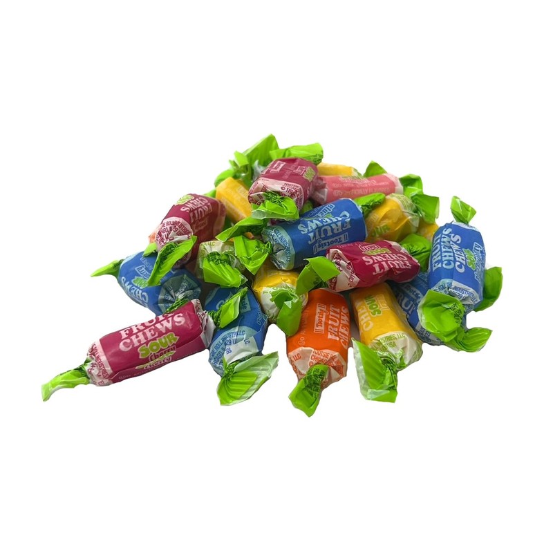 Sour Tootsie Rolls, Assorted Flavors, 2 Pounds Bulk