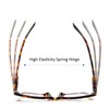 REAVEE 3 Pack Oprah Style Reading Glasses Blue Light Blocking