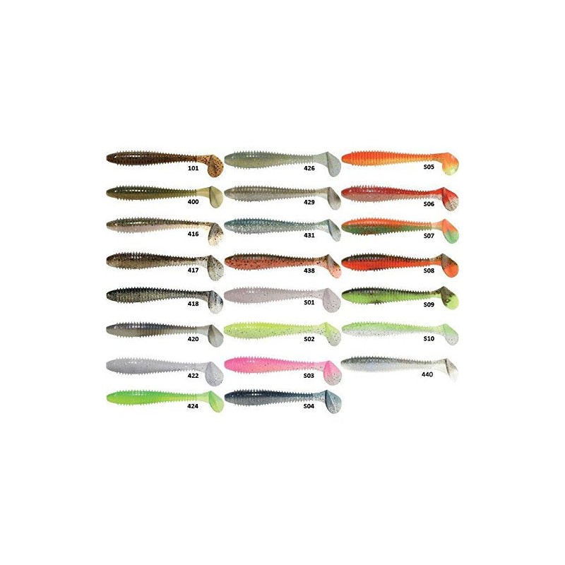 Keitech SOFT LURE SWING IMPACT FAT - 8.5CM - PACK