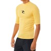 RIP CURL Mens Waves UPF Performance Short Sleeve Rash Vest