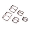 swpeet 50 PCS Bronze Assorted Multipurpose Metal Roller Buckles for