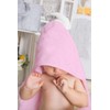 2 x Hooded Baby Towel Soft 100% Cotton Bath Wrap