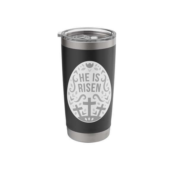 He Has Risen Easter Egg - Jesus Christ Resurrection Stainless