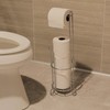 Simple Houseware Bathroom Toilet Tissue Paper Roll Storage Holder Stand,